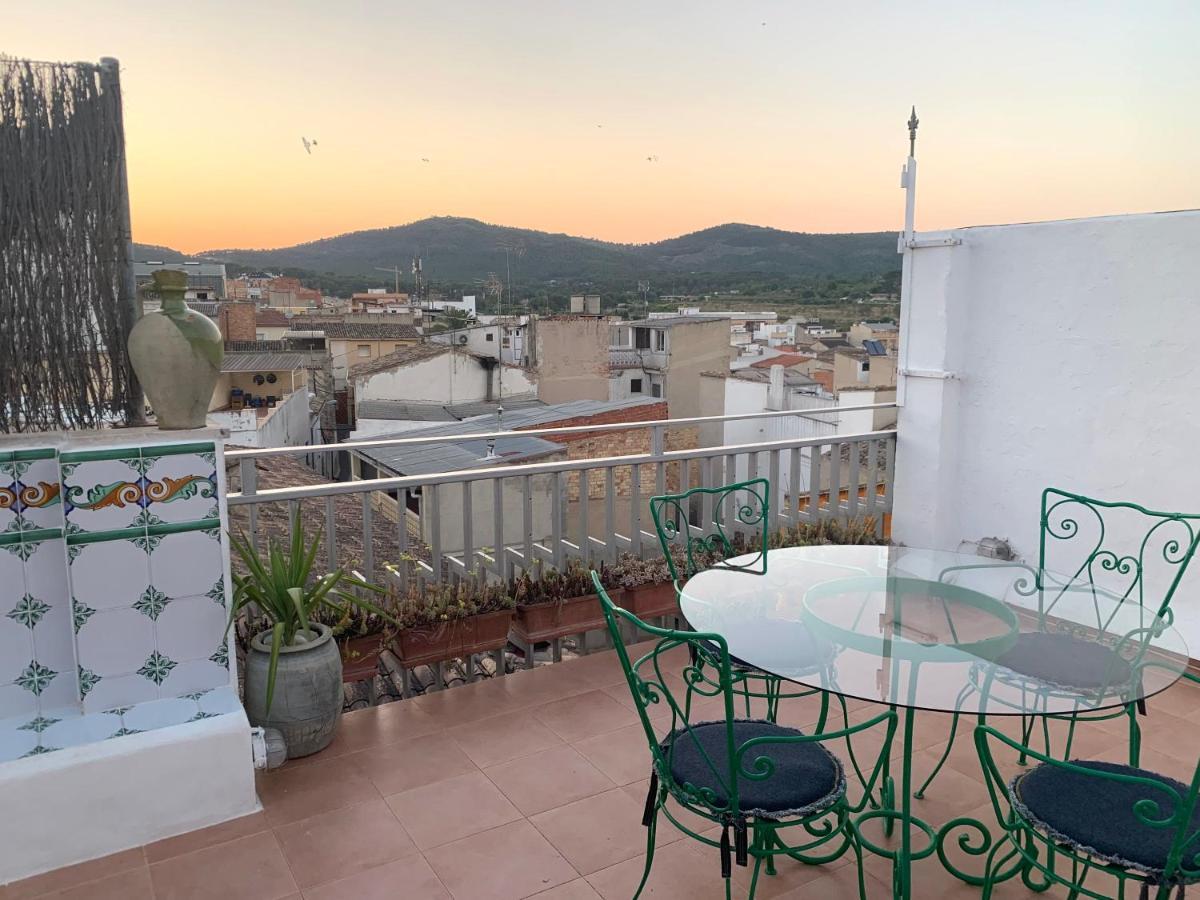 Atico Con Vistas En L'Olleria Apartment Exterior foto