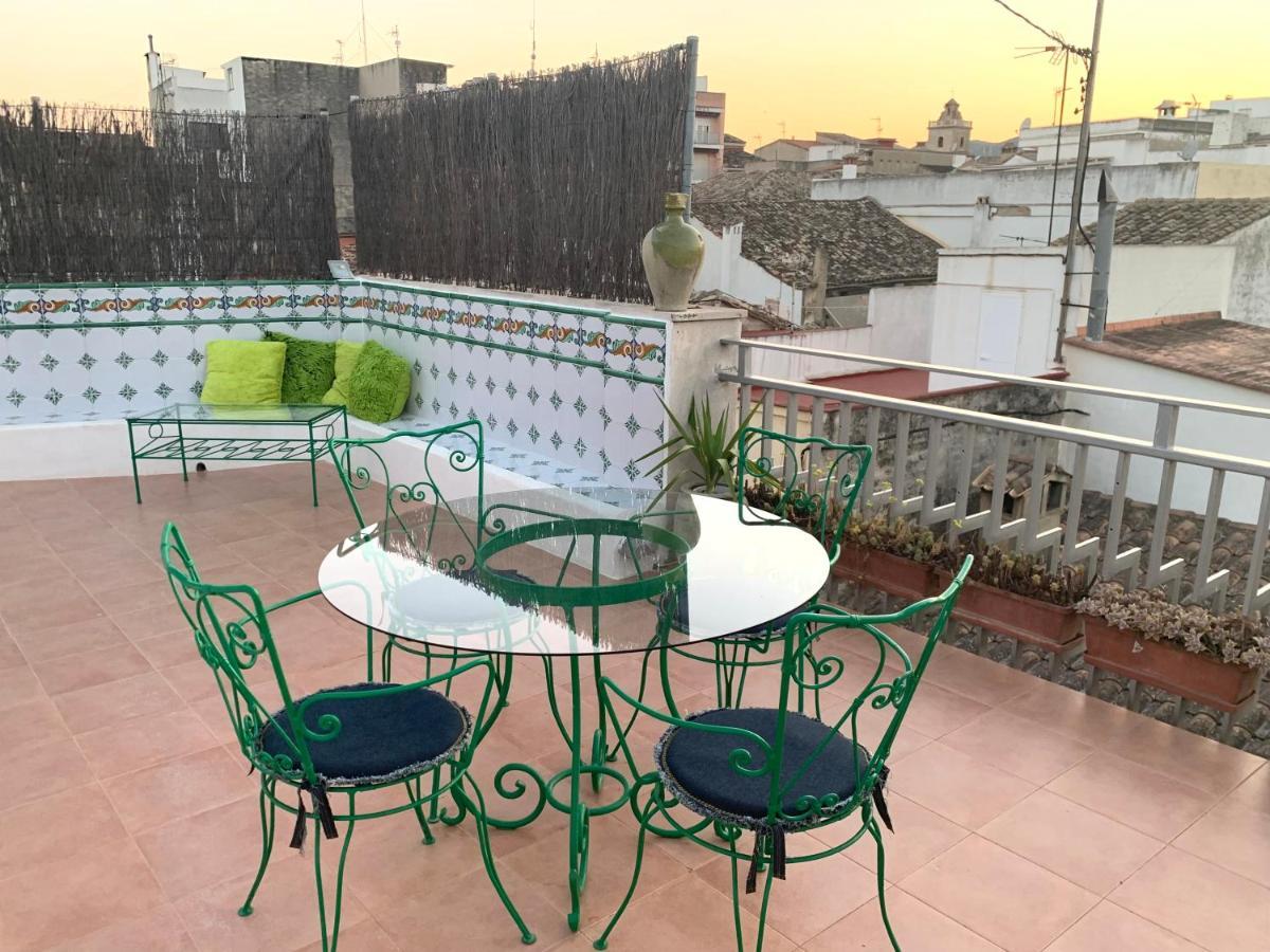 Atico Con Vistas En L'Olleria Apartment Exterior foto