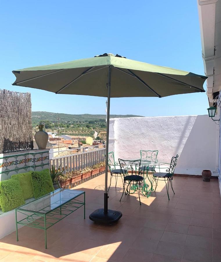 Atico Con Vistas En L'Olleria Apartment Exterior foto