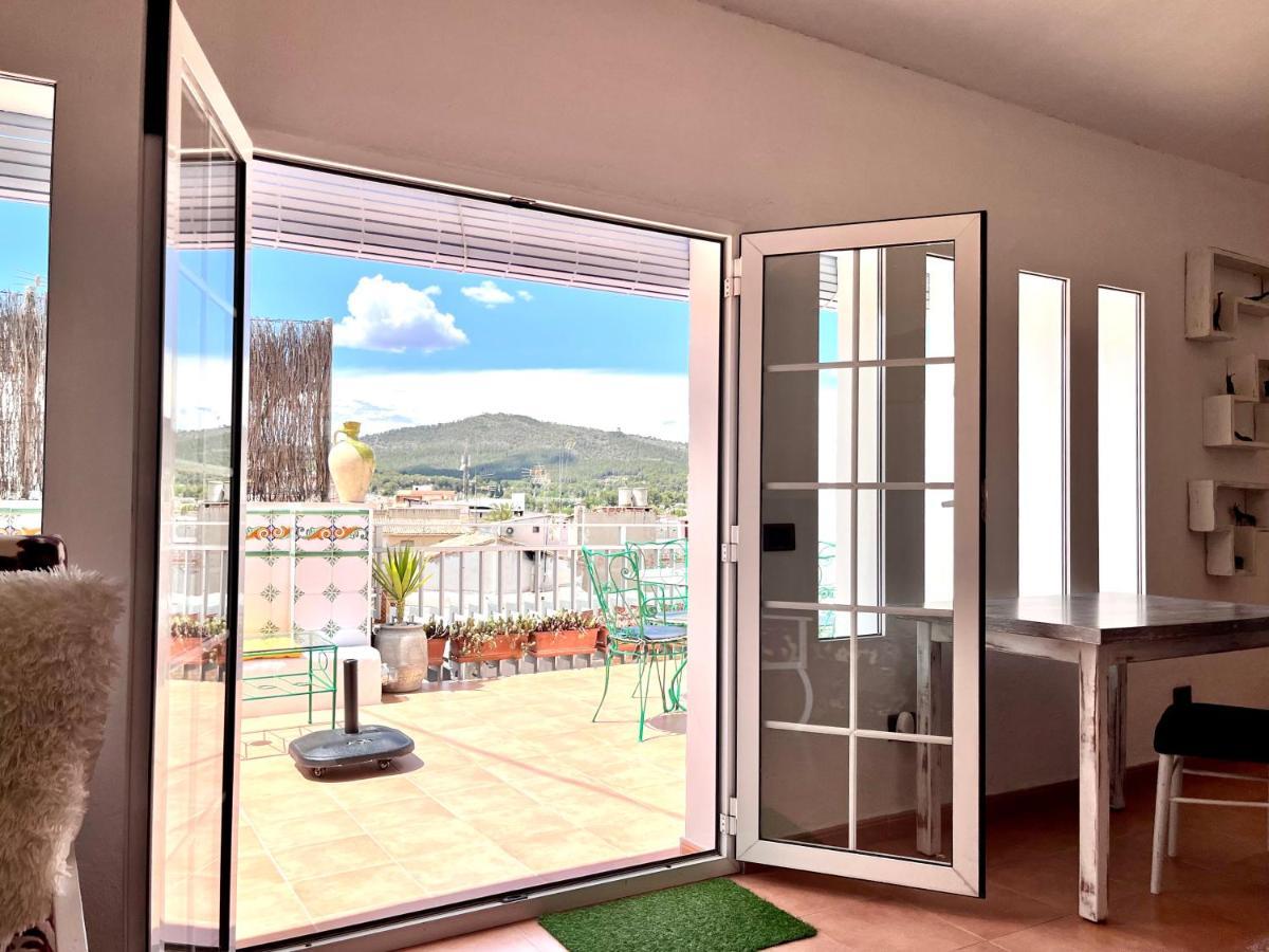 Atico Con Vistas En L'Olleria Apartment Exterior foto