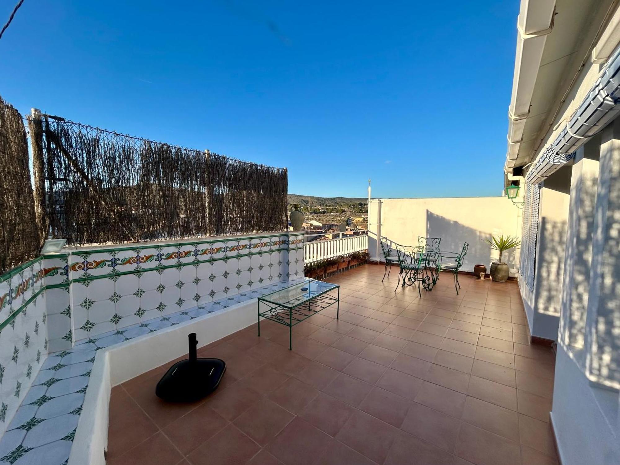 Atico Con Vistas En L'Olleria Apartment Exterior foto