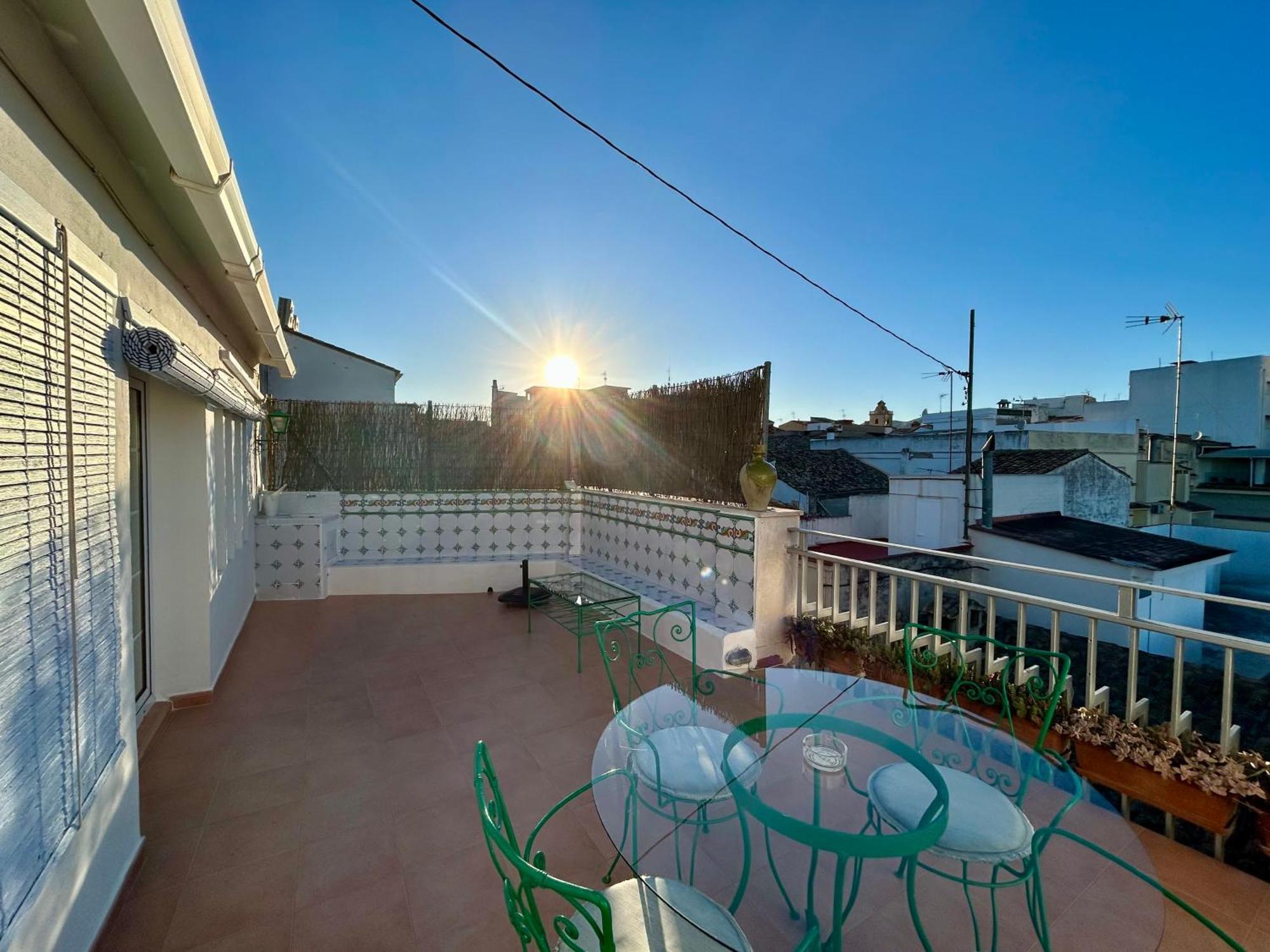 Atico Con Vistas En L'Olleria Apartment Exterior foto